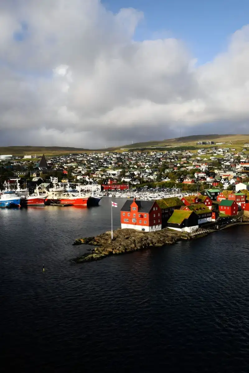 Faroese turf houses