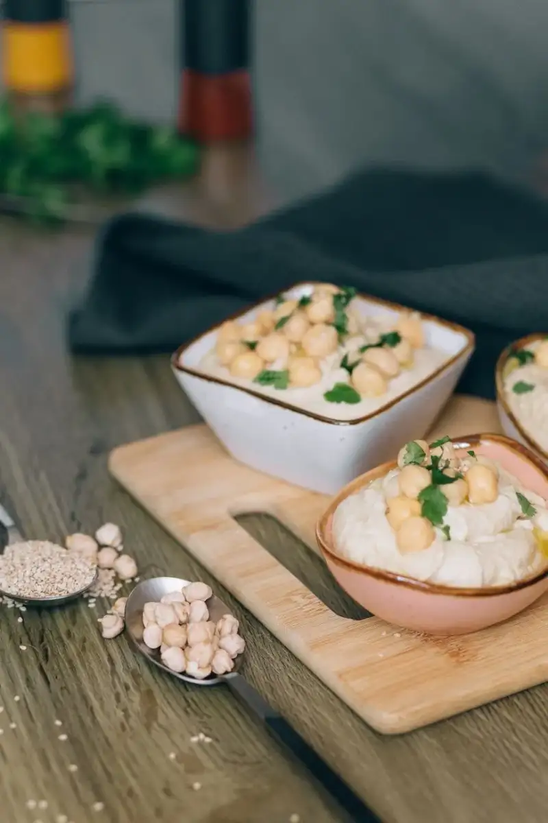 The Golden Embrace: High-Protein Hummus with Za'atar & Olive Oil, A Culinary Journey of Health and Heritage
