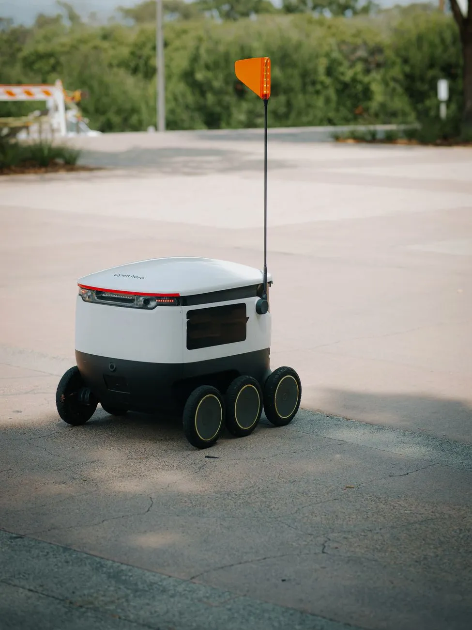 Swarm robots navigating warehouse