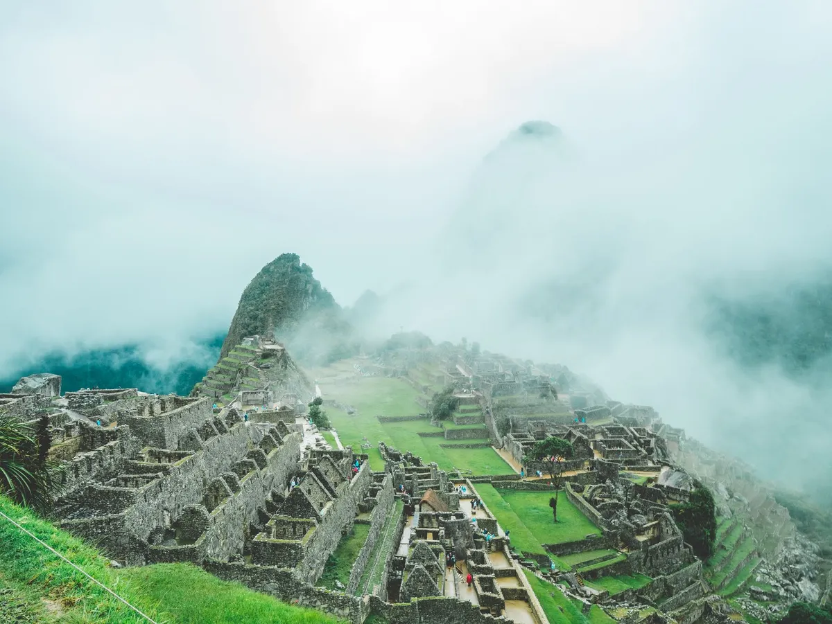 The mist over the sacred valley
