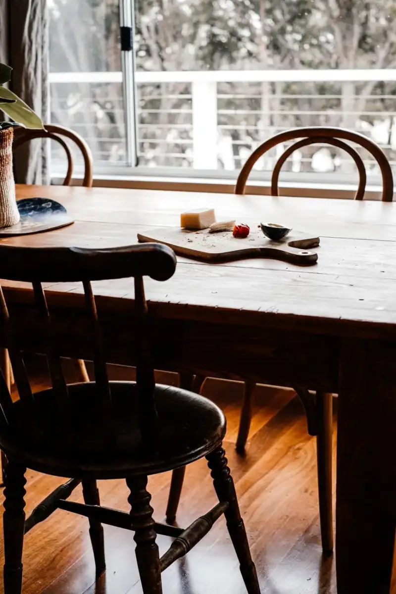 Rustic Italian kitchen table
