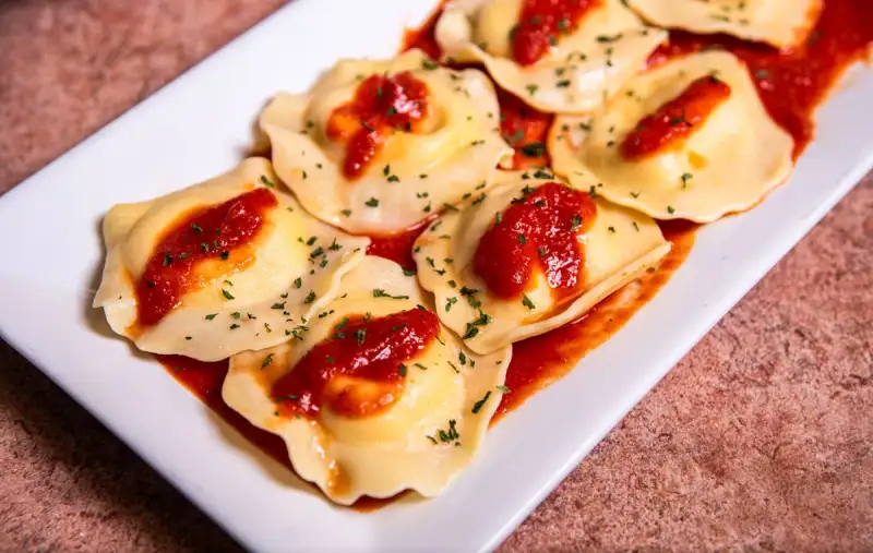 Final plated stuffed shells