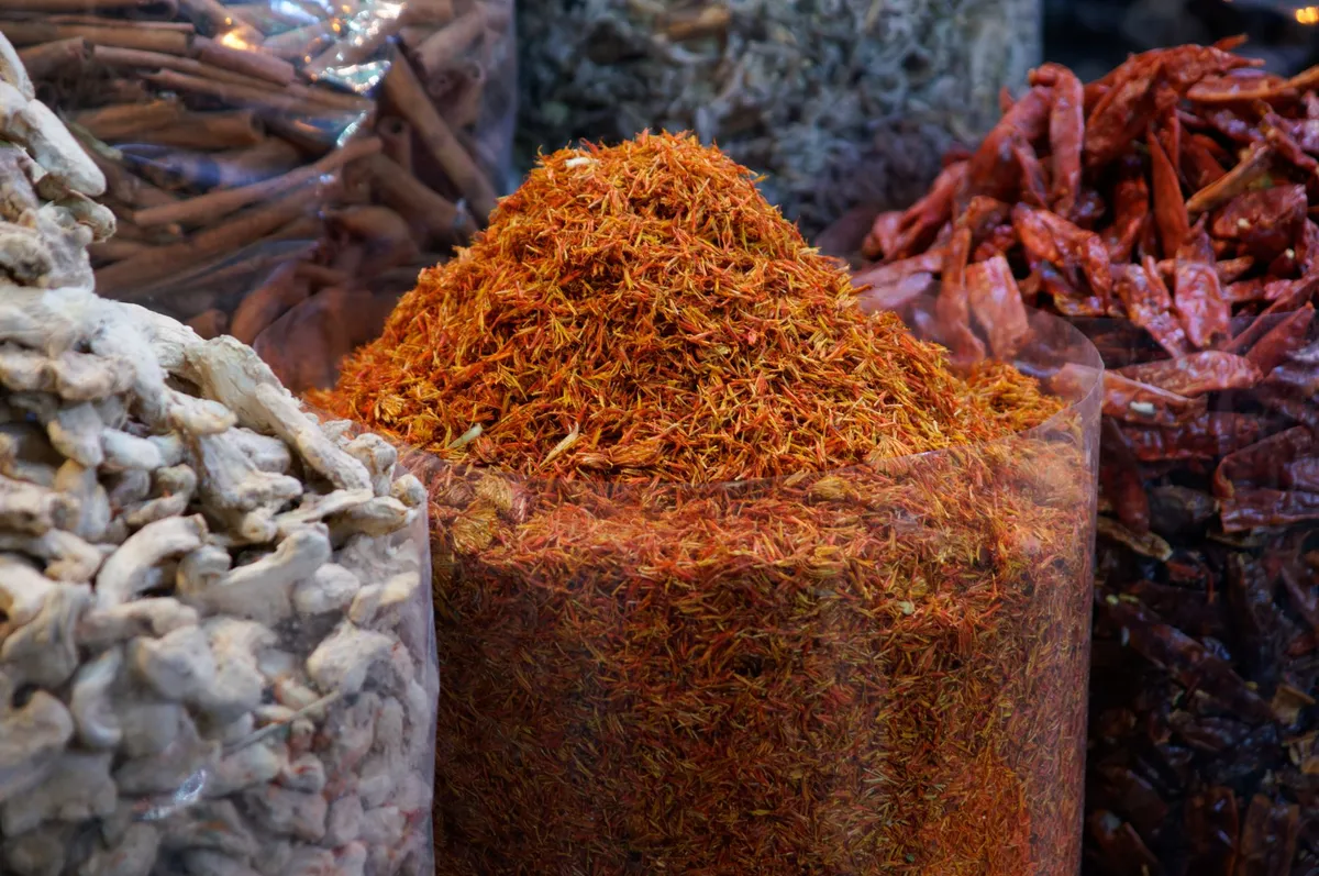 Ancient Mexican market spices