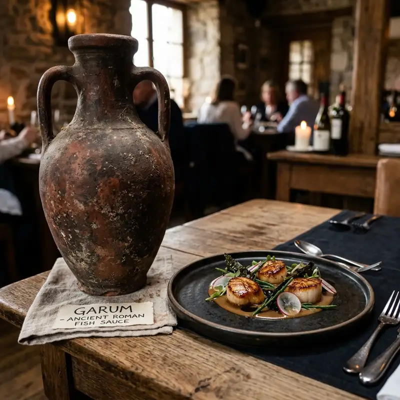 The Umami Echo: Tracing Garum's Resurgence from Pompeii to Michelin Stars