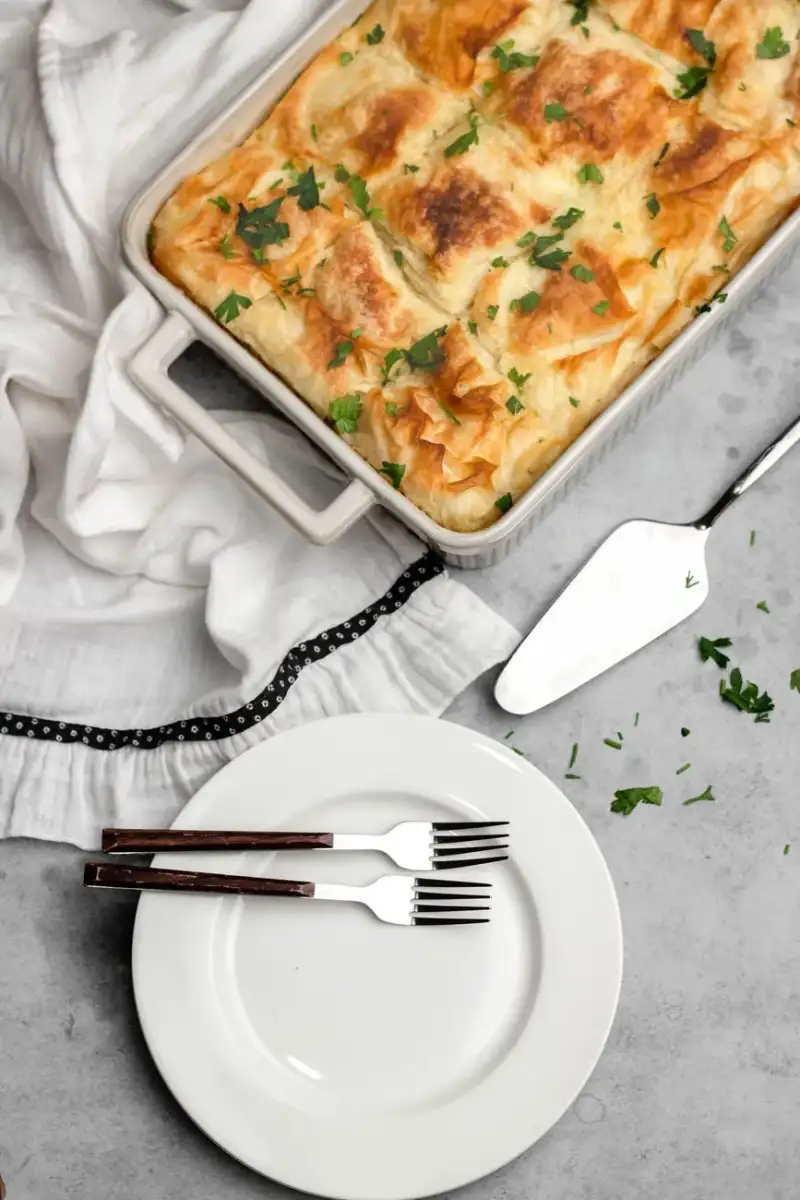 Layering Moussaka