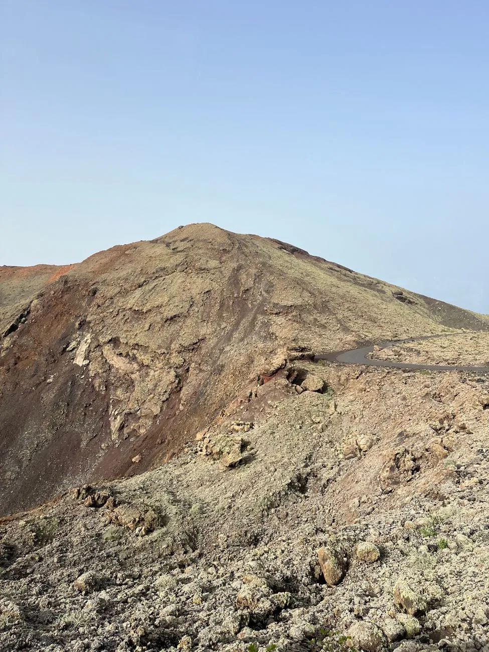 Volcanic landscape in a UNESCO Global Geopark