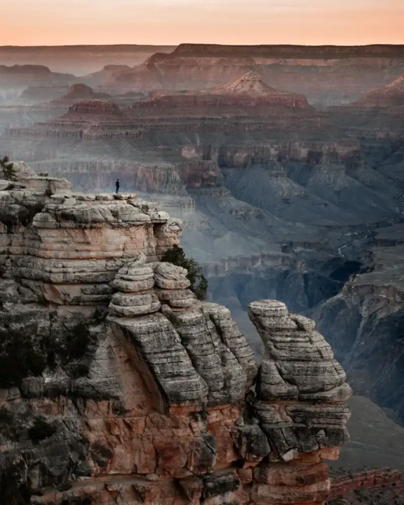 Vistas from the South Rim of the Grand Canyon