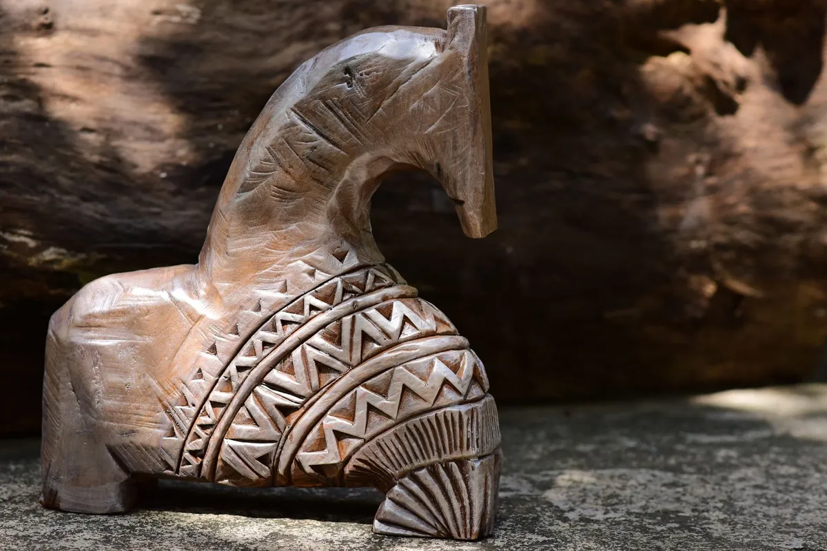 Traditional wood carving workshop Ambositra